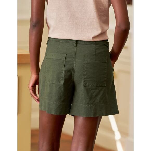 Frank & Eileen Pants - Frank & Eileen 4.5" Waterford Walking Short Size 6 Hunter Green